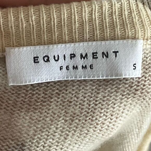 Equipment Femme 100% Cashmere Camo Sweater Women’s Small - Picture 5 of 6